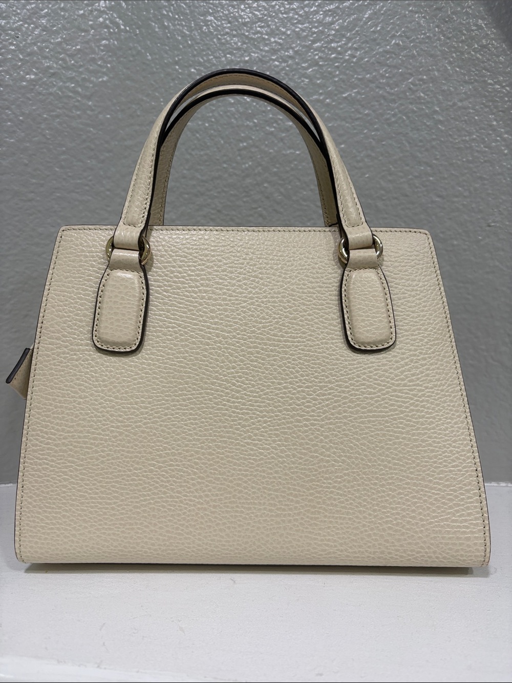 Gucci Soho Pebbled Leather Top-Handle Satchel NEW - Picture 5 of 10